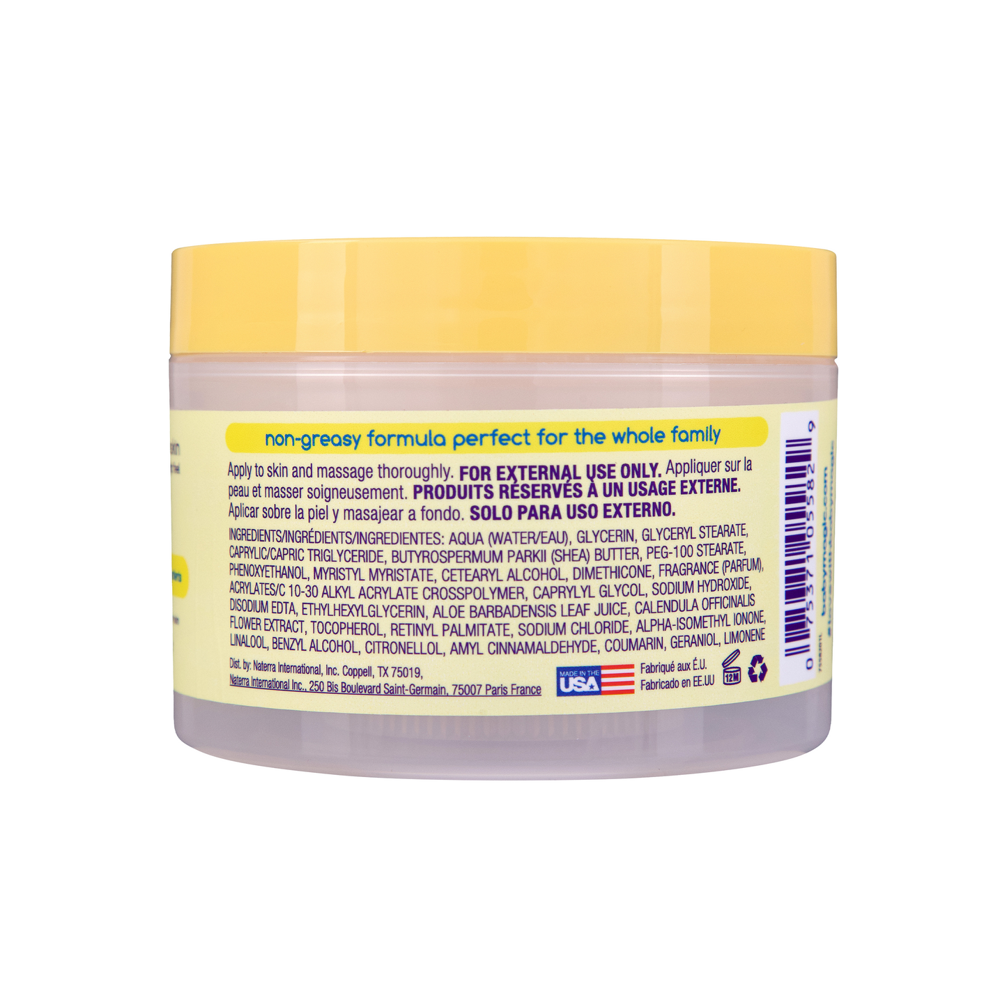 moisturizing creamy whipped butter