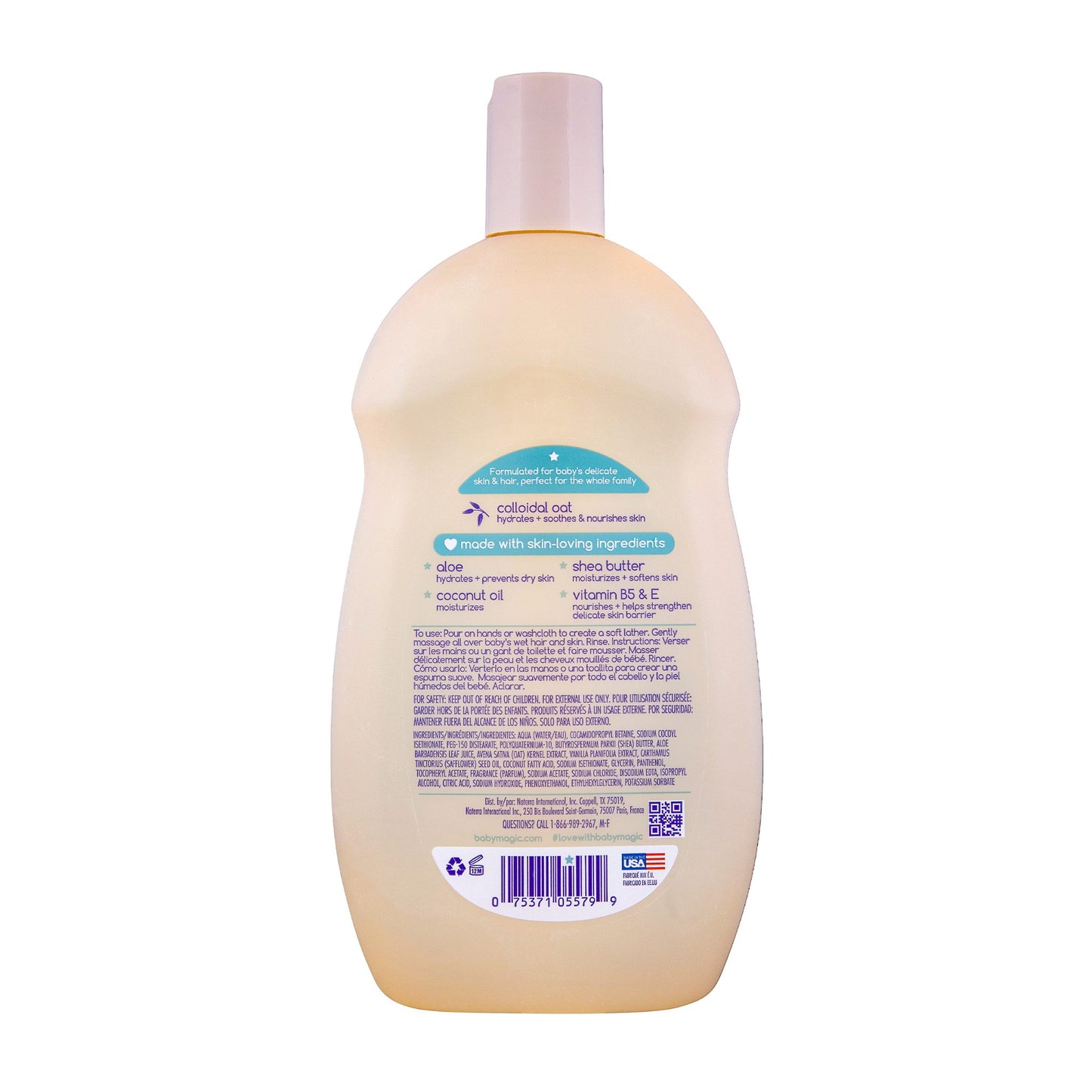soothing hair & body wash