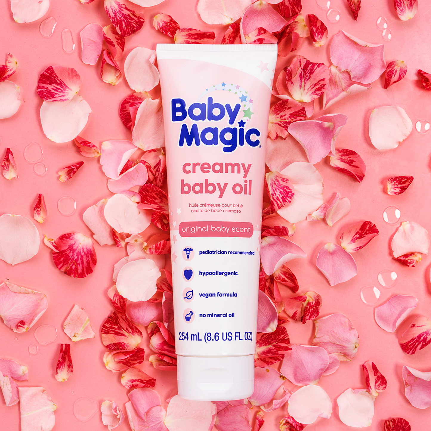 creamy baby oil