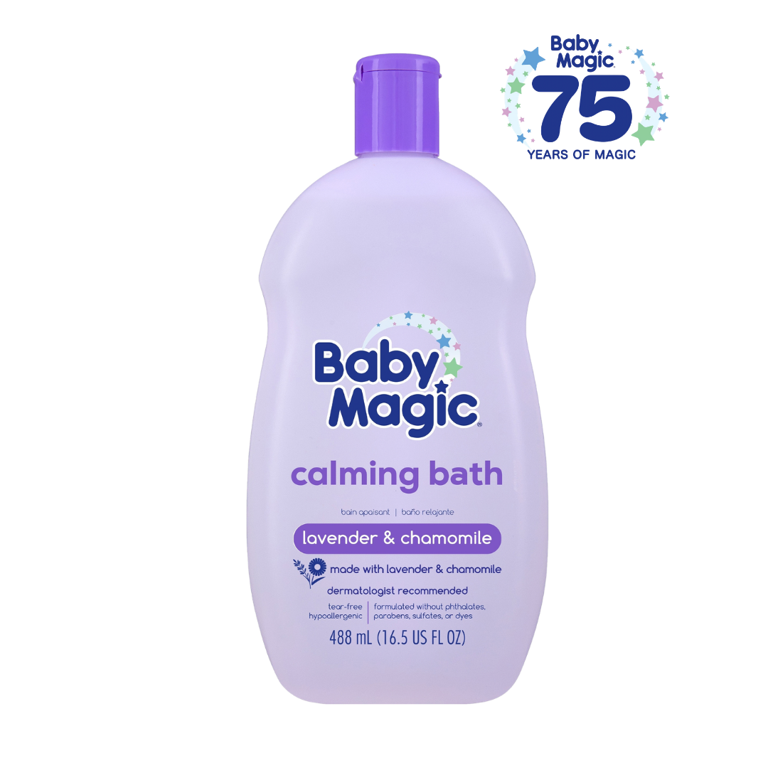 calming baby bath