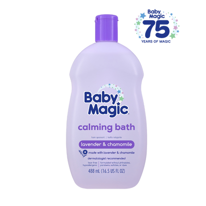 calming baby bath