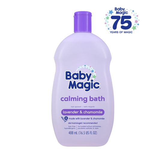calming baby bath