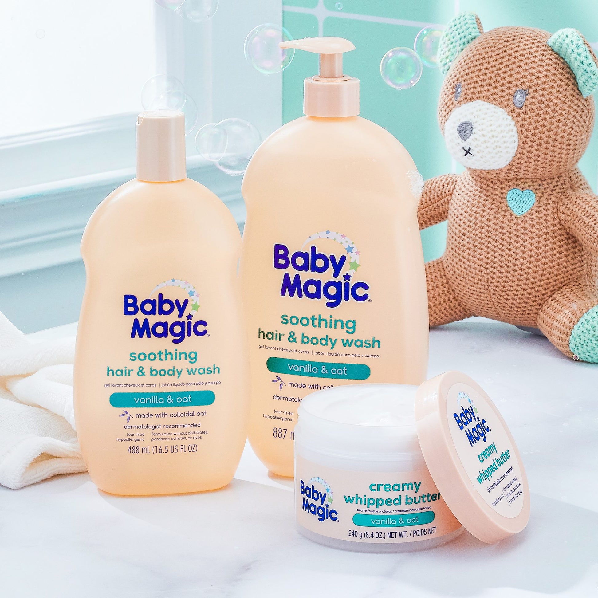 soothing hair body wash – Baby Magic®