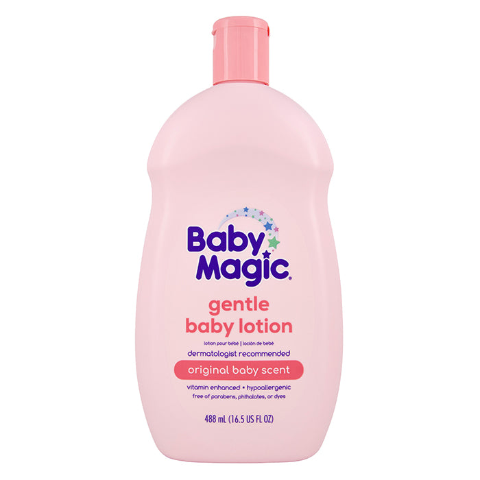 Front of Baby Magic Gentle Baby Lotion Original Baby Scent